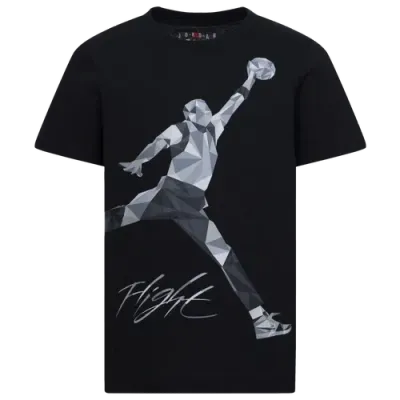 Jordan Boys Preschool   Jumpman Hbr Heirloom T-shirt In Black/grey