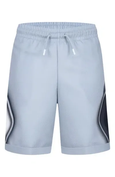 Jordan Kids' Diamond Heat Map Basketball Shorts In Wolf Gray