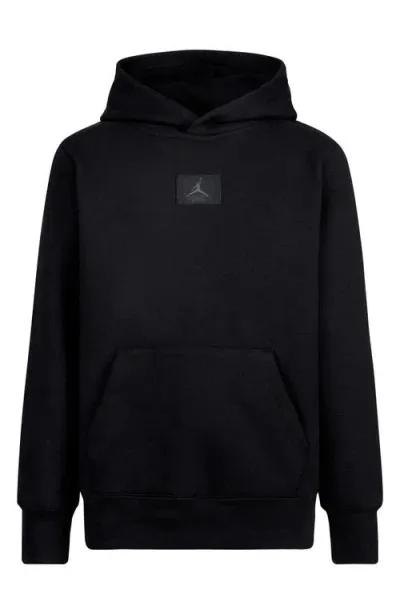 Jordan Kids' Flight Fleece Hoodie In Black