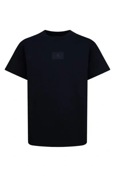 Jordan Kids' Flight Patch T-shirt In Black