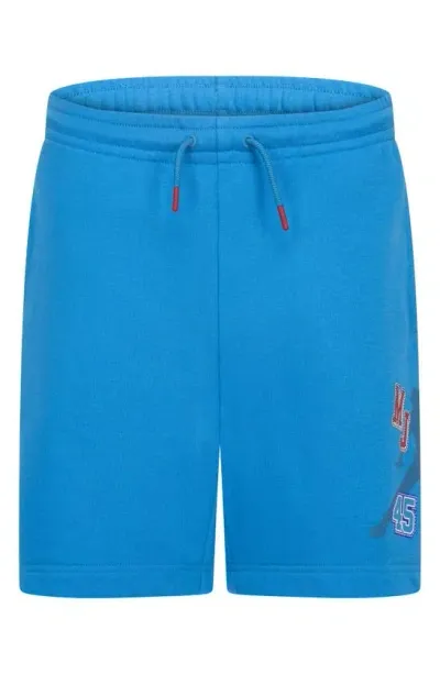 Jordan Sneaker School Big Kids' Shorts In Blue