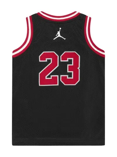 Jordan Logo-appliquéd Jersey In Schwarz