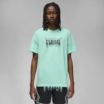 Jordan Flight Skull Graphic T-shirt In Green