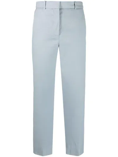 Joseph Trina Linen-blend Suit Trousers In Blau