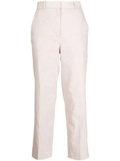 Joseph Cropped-hose Mit Hohem Bund In Pink