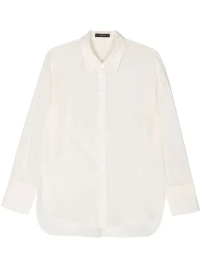 Joseph Joe Crepe-de-chine Shirt In White