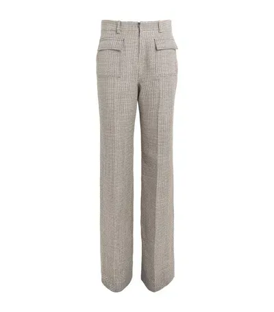 Joseph Mouline Laumiere Flared Trousers In Gray