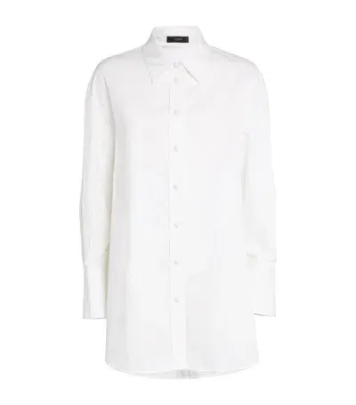 Joseph Relaxed Berton Shirt In White