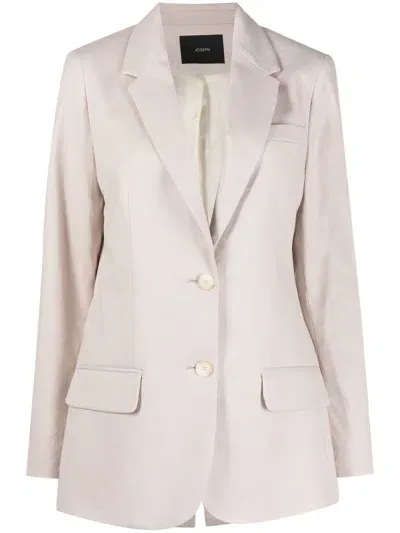 Joseph Single-breasted Button Blazer In Pink