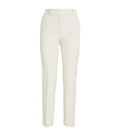 Joseph Straight-fit Coleman Trousers In White