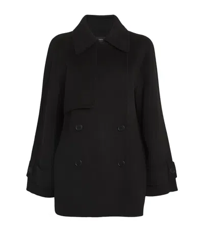 Joseph Wool-cashmere Marne Coat In Black