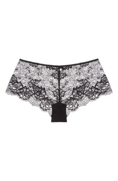 Journelle Isabel Modern Tap Shorts In Noir