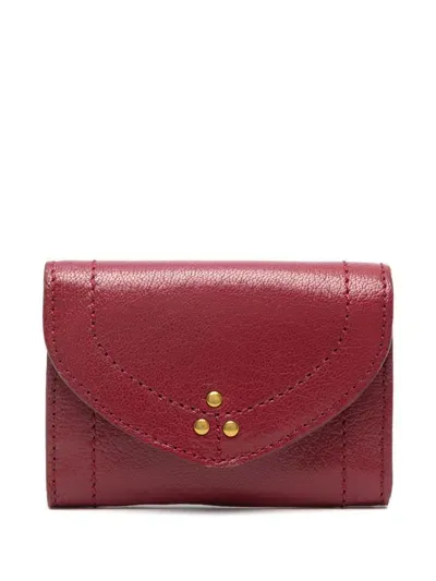 Jérôme Dreyfuss Helmut Pm Card Holder In Red