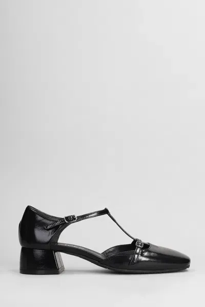 Julie Dee Pumps In Black Leather