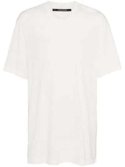 Julius Crew-neck Jersey T-shirt In White