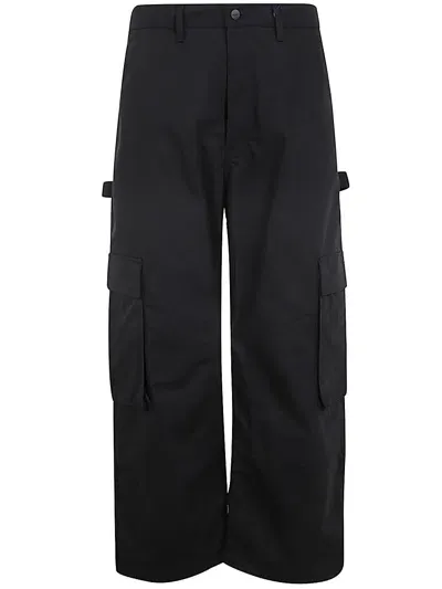 Junya Watanabe Maxi Cotton Cargo In Black