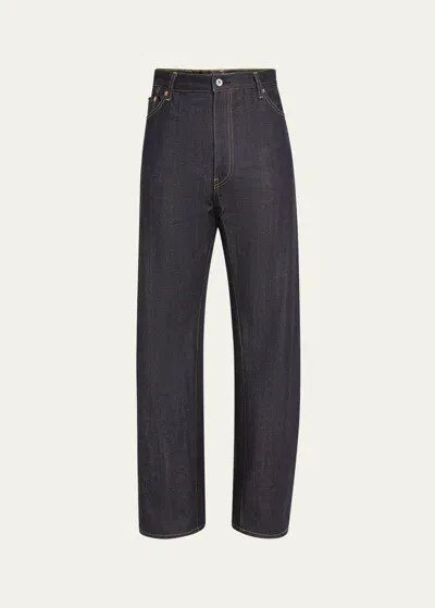 Junya Watanabe Cotton Denim Jeans In Blue