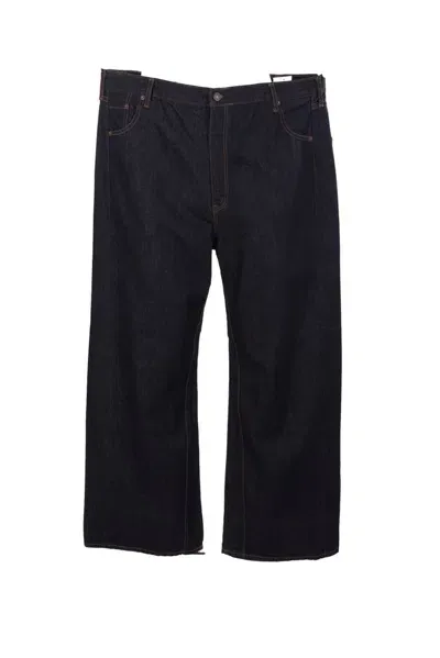 Junya Watanabe Straight Leg Jeans In Blue