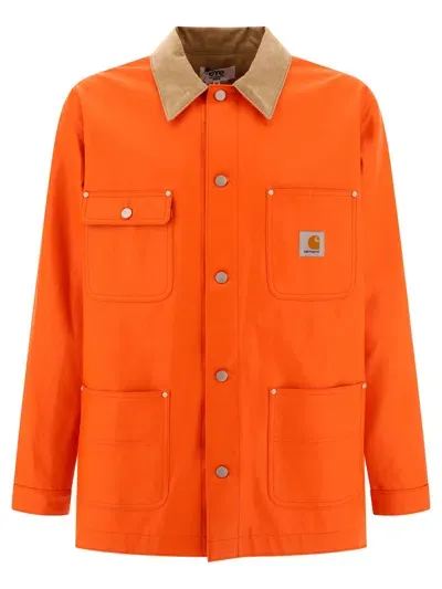 Junya Watanabe X Carhartt Jackets In Orange