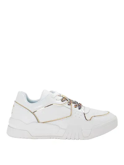 Just Cavalli Logo Sneakers In White