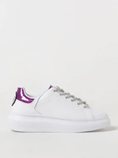 Just Cavalli Sneakers  Woman Color White