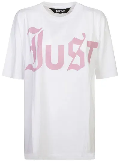 Just Cavalli T-shirts And Polos In White