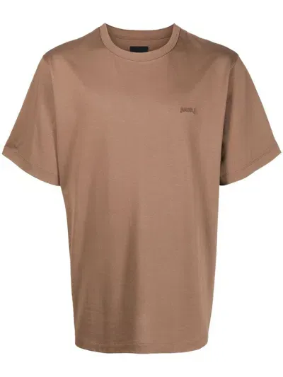 Juunj Logo-print T-shirt In Brown