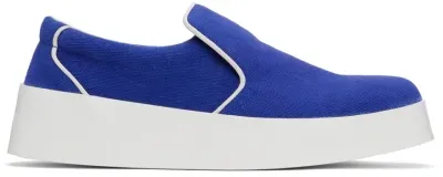 Jw Anderson Slip-ons In Bluette