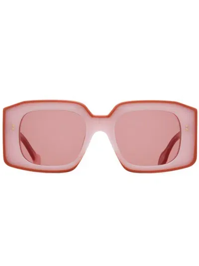 Jw Anderson Jwa01-bumper Sunglasses In Pink