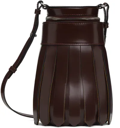 Jw Anderson Tassel Bag - Leather Crossbody Bag In Red