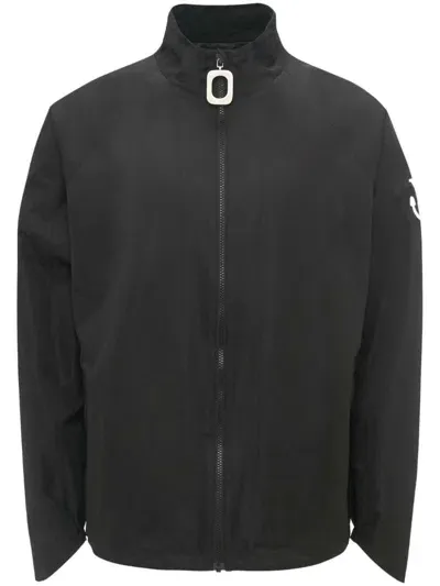 Jw Anderson Long-sleeve Zip-up Jacket In Black