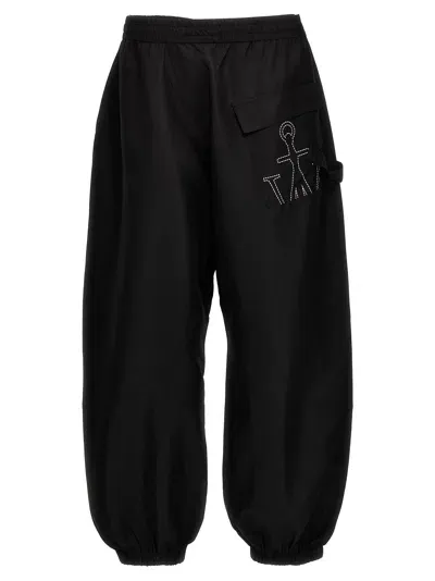 Jw Anderson J.w.anderson 'twisted' Joggers In Black