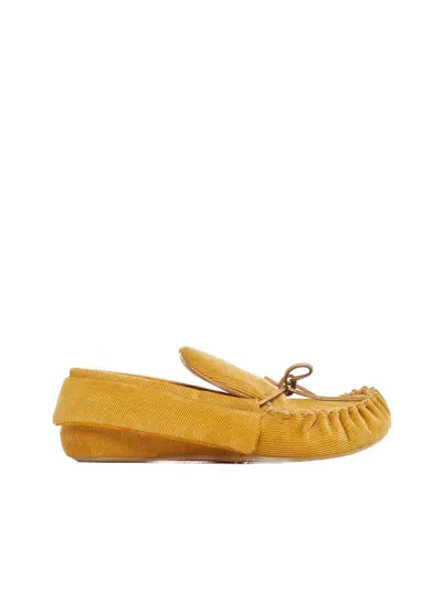 Jw Anderson Loafers In Mustaza