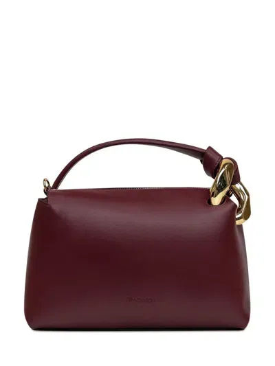 Jw Anderson Corner Bag In Red