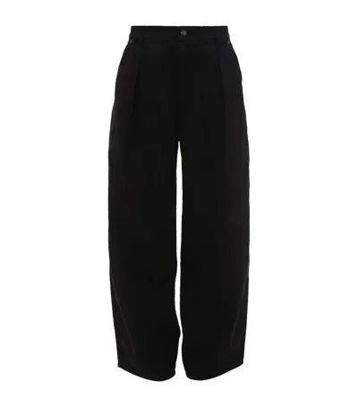 Jw Anderson Wide Leg Trousers In Black