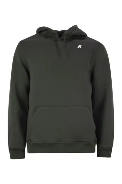 K-way Bernie - Hooded Sweatshirt In Green