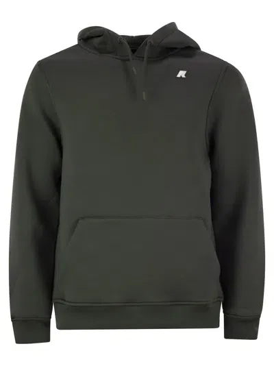 K-way Bernie - Hooded Sweatshirt In Olive Green