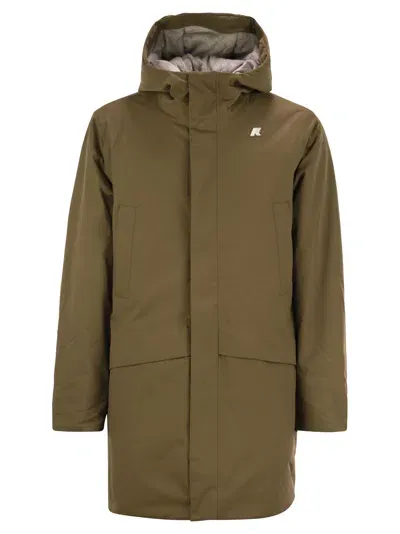 K-way K Way Jarno Waterproof Jacket With Hood In Green