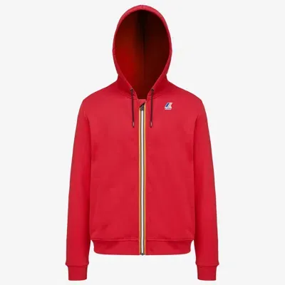 K-way Le Vrai Arnel Poly Cotton In Red