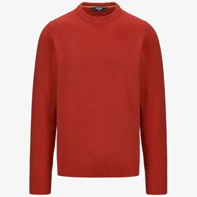 K-way Sebastien Lambswool In Red