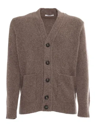 Kangra Cashmere Cardigan In Beige