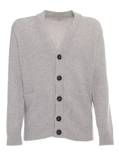 Kangra Cashmere Cardigan In White