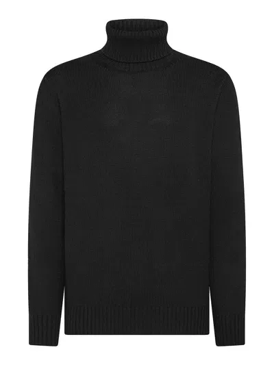 Kangra Cashmere High-neck Sweater In Black