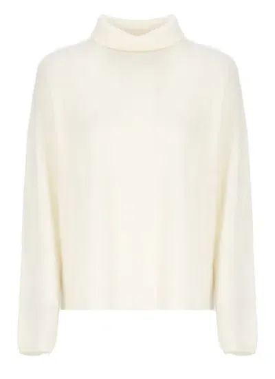 Kangra Cashmere Kangra Sweaters Ivory In Beige