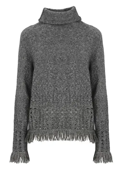 Kangra Cashmere Kangra Sweaters Grey