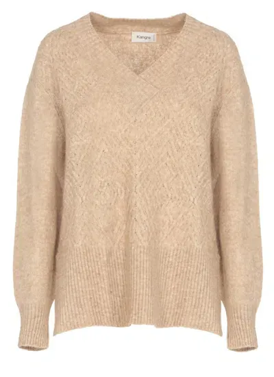 Kangra Cashmere Kangra Sweaters Beige