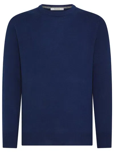 Kangra Cashmere Kangra Sweaters Blue