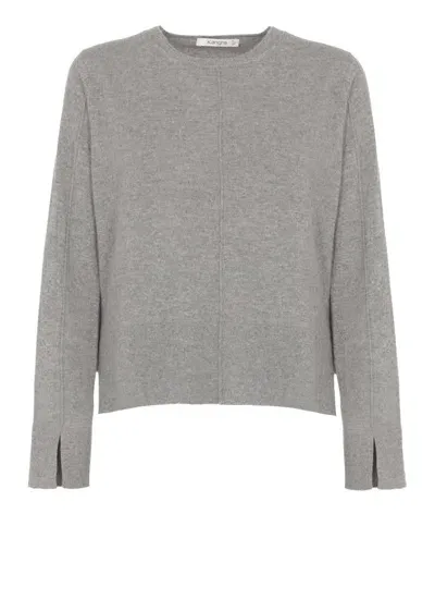 Kangra Cashmere Kangra Sweaters Grey