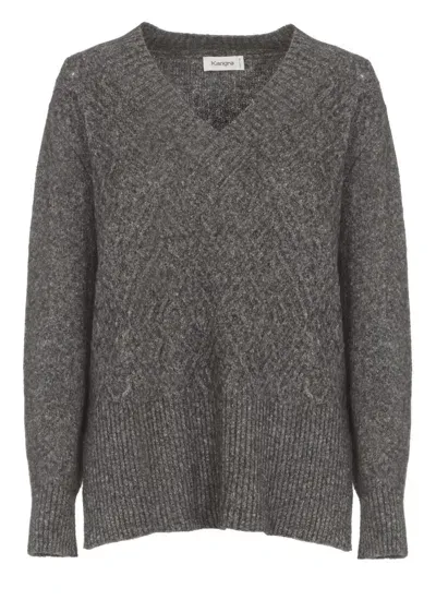 Kangra Cashmere Kangra Sweaters Grey