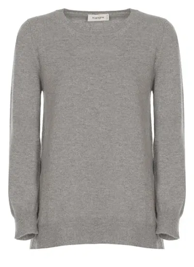 Kangra Cashmere Kangra Sweaters Grey